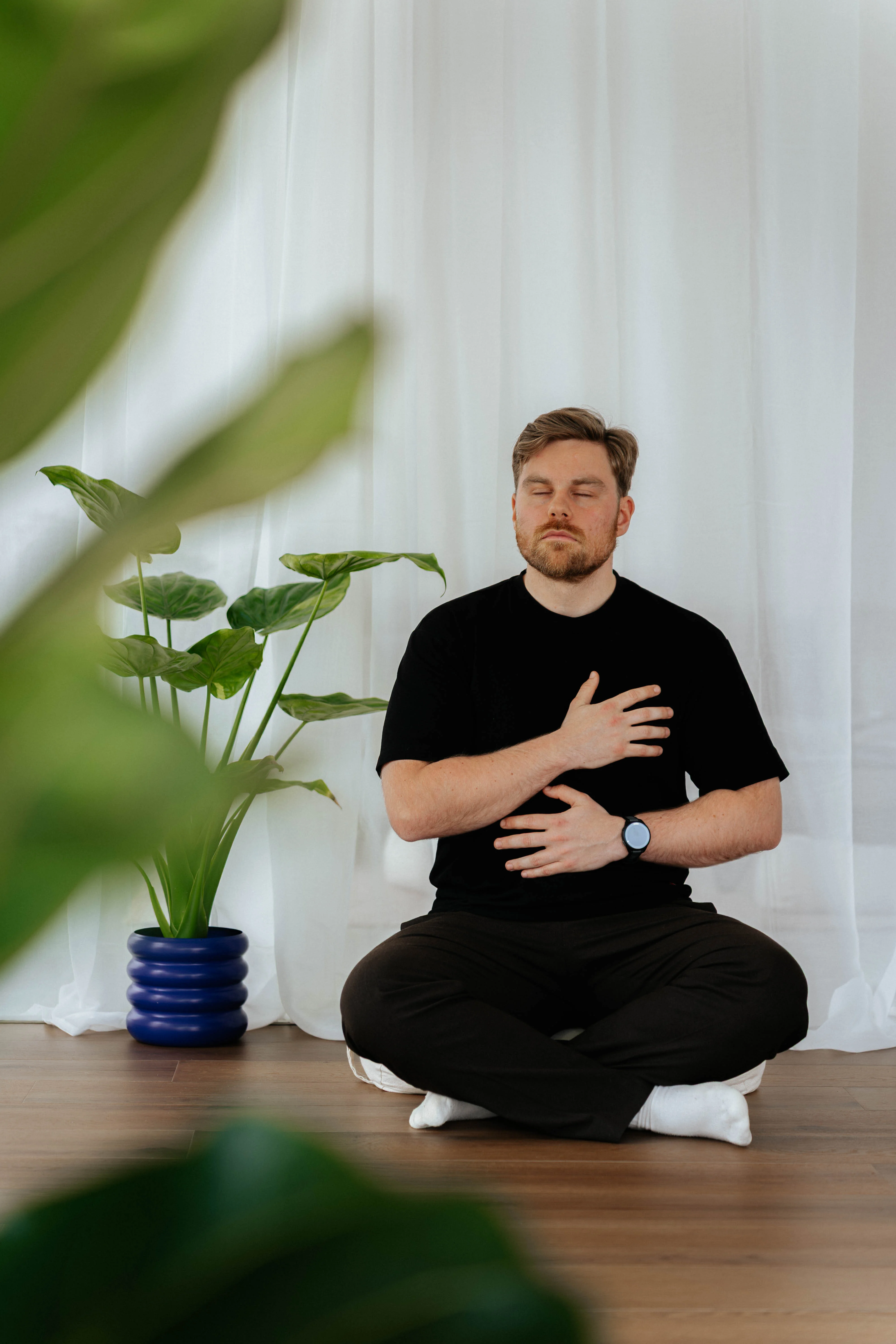 Rust en focus na een adem sessie bij David van den Hout